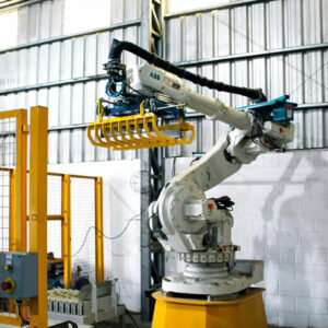 Robot de paletizado creado por j2o